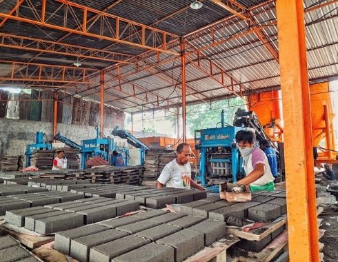 Gallery Lawang Indah Beton 6 Kumpulan Ukuran Paving Block & Bentuknya Lengkap 1